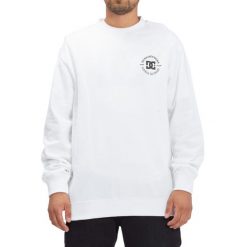 Bluza DC Shoes Star Pilot, Mężczyźni. Białe bluzy męskie DC Shoes, m, bez wzorów, z bawełny, bez kaptura. Za 290.00 zł.