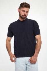 T-shirt męski dzianinowy PAUL&SHARK. T-shirty męskie PAUL&SHARK, m, bez wzorów, z dzianiny, bez kołnierzyka. W wyprzedaży za 914.25 zł.
