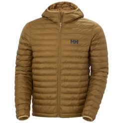 Kurtka z kapturem Helly Hansen Sirdal. Brązowe kurtki męskie Helly Hansen, l, bez wzorów, z poliesteru, z kapturem. Za 595.00 zł.