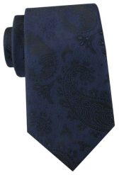 Krawat Męski - Angelo di Monti - Ciemnoniebieski, Motyw Kwiatowy. Niebieskie krawaty i muchy Angelo di Monti, bez wzorów, z tkaniny, eleganckie. Za 45.00 zł.