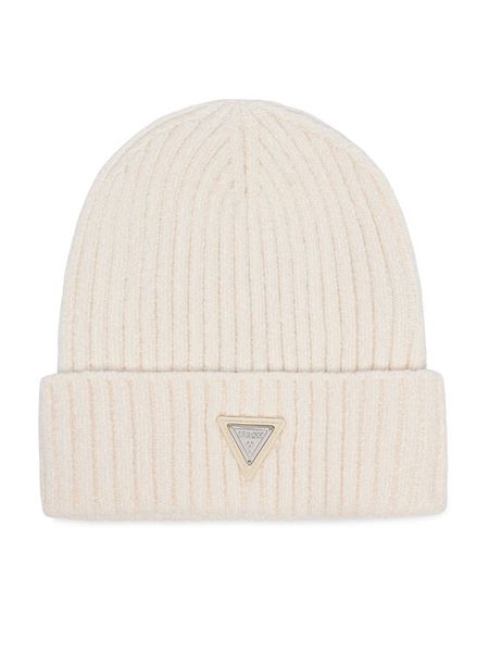 Guess Czapka H6BZ01 Z1535 Kremowy. Białe buty zimowe dziewczęce Guess, z aplikacjami. Za 114.99 zł.