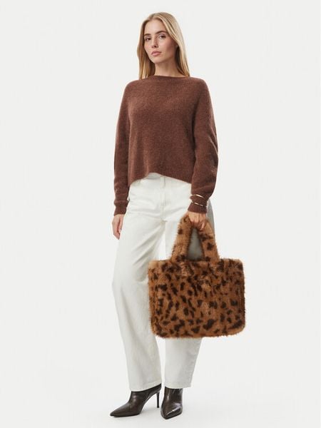 Guess Torebka W6BZ15 W4385 Brązowy. Brązowe torebki do ręki damskie Guess, z aplikacjami, bez dodatków. Za 394.99 zł.