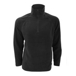 Męski Miękki Polar Micron Bluza Polarowa. Niebieskie bluzy męskie RESULT, m, bez wzorów, z materiału, bez kaptura, na fitness i siłownię. Za 88.99 zł.