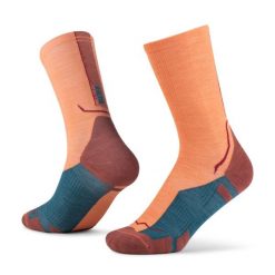 Skarpetki Buff MERINO LIGHTWEIGHT CREW SOCK LWC4 FLAMINGO. Brązowe skarpety damskie Buff, bez wzorów, z elastanu. Za 129.90 zł.