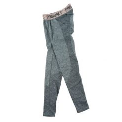 Second life - Legginsy damskie Gymshark Dri - Stan bardzo dobry. Szare legginsy sportowe damskie GYMSHARK, l, bez wzorów, z materiału, do biegania. Za 85.16 zł.