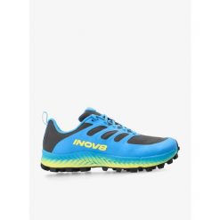 Buty trailowe męskie Inov-8 MudTalon Precision. Niebieskie buty sportowe męskie Inov-8, z materiału, bez zapięcia, do biegania. Za 303.99 zł.