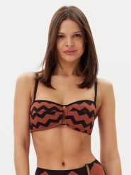 Chantelle Góra od bikini Totem C17RQK Brązowy. Brązowe bikini damskie Chantelle, s, bez wzorów. Za 309.99 zł.