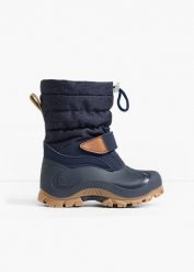 Botki Lurchi. Niebieskie botki dziewczęce bonprix, bez zapięcia. Za 239.99 zł.