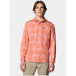 Koszulka turystyczna męska Columbia Silver Ridge Utility Lite Plaid. Czerwone koszule męskie Columbia, m, bez wzorów, bez kołnierzyka, bez ramiączek, trekkingowe. Za 399.00 zł.