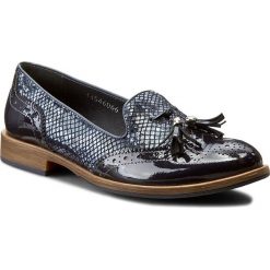Półbuty SERGIO BARDI - Gisella FW1272317RB 707. Niebieskie półbuty damskie Sergio Bardi, z lakierowanej skóry. W wyprzedaży za 199.00 zł.