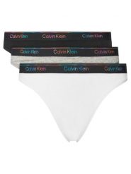 Calvin Klein Underwear Komplet fig LV00QD5323 Kolorowy. Figi damskie Calvin Klein Underwear, xl, bez wzorów, z bawełny. Za 179.99 zł.