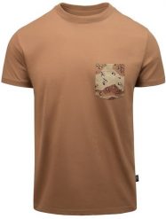 Helikon-Tex T-shirt (6 Color Desert Pocket) - Mud Brown. Brązowe t-shirty męskie HELIKON-TEX, m, bez wzorów, bez kołnierzyka. Za 92.25 zł.
