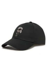KARL LAGERFELD Czapka z daszkiem A2W33062 Czarny. Czarne rękawiczki damskie KARL LAGERFELD, bez wzorów, z bawełny. Za 229.99 zł.
