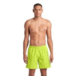 Spodenki plażowe Arena Logotype Beach Boxer. Zielone kąpielówki męskie Arena, m, bez wzorów, do pływania. Za 129.99 zł.