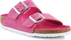 Birkenstock Birkenstock Arizona BF 0552683 białe 40. Białe klapki damskie Birkenstock, bez wzorów, sportowe, bez obcasa. Za 326.45 zł.