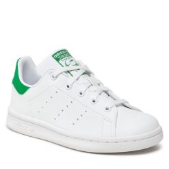 Sneakersy adidas. Białe półbuty dziewczęce Adidas, bez wzorów, bez zapięcia. Za 169.99 zł.