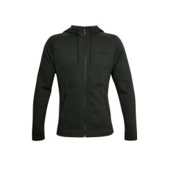 Bluza z kapturem Under Armour CHARGED COTTON FLEECE FULL ZIP. Zielone bluzy męskie Under Armour, s, bez wzorów, z bawełny, z kapturem. Za 334.30 zł.