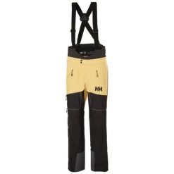 Spodnie narciarskie z szelkami Helly Hansen Odin BC Softshell. Brązowe spodnie snowboardowe męskie Helly Hansen, m, bez wzorów, z softshellu, narciarskie. Za 1,571.00 zł.