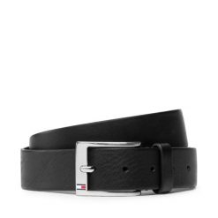 Pasek Męski Tommy Hilfiger. Czarne paski damskie Tommy Hilfiger, bez wzorów. Za 139.99 zł.