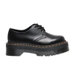 Buty Dr. Martens1461 Quad DM25567001 czarne. Czarne obuwie sportowe damskie bez wzorów, z materiału. Za 1,121.80 zł.