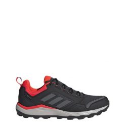 Buty do biegania męskie Adidas Tracerocker 2.0 GORE-TEX Trail Running. Czarne buty sportowe męskie Adidas, z gore-texu, bez zapięcia, do biegania, gore-tex. W wyprzedaży za 379.00 zł.