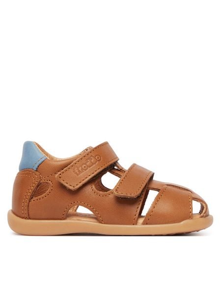 Froddo Sandały Danae G2150200-13 M Brązowy. Brązowe sandały chłopięce Froddo, bez zapięcia. Za 339.99 zł.