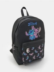 Plecak ze wzorkiem Stitch - czarny. Czarne plecaki damskie Sinsay, bez wzorów. W wyprzedaży za 33.99 zł.