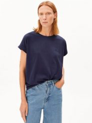 ARMEDANGELS Koszulka - Idaara Kobiety Bawełna niebieski, XS. Niebieskie t-shirty damskie ARMEDANGELS, uniwersalny, bez wzorów, z bawełny, bez kołnierzyka. Za 139.95 zł.