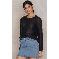 Rut&Circle Sweter z głębokim dekoltem na plecach - Black. Swetry damskie marki Rut&Circle. W wyprzedaży za 48.58 zł.