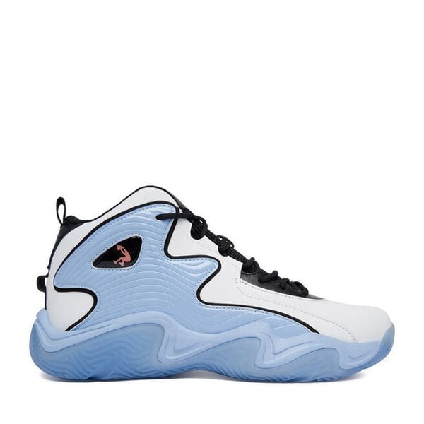 Buty do koszykówki SHAQ. Niebieskie buty sportowe męskie Shaq, bez zapięcia, do koszykówki. Za 349.99 zł.