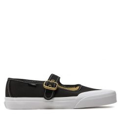 Trampki Vans. Czarne trampki i tenisówki damskie Vans, bez wzorów, bez zapięcia. Za 189.99 zł.