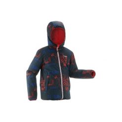 Kurtka SKI-P 100 WARM. Czerwone kurtki i płaszcze dla chłopców WED'ZE. Za 129.99 zł.
