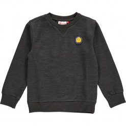Bluza "Sebastian 712" w kolorze ciemnoszarym. Bluzy dla chłopców marki bonprix. W wyprzedaży za 82.95 zł.