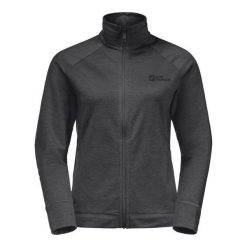 Kurtka Damska Waldee. Czarne kurtki damskie Jack Wolfskin, bez wzorów, bez kaptura. Za 336.99 zł.