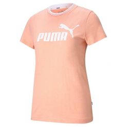 Koszulka treningowa damska Puma Amplified Graphic Tee. Brązowe koszulki sportowe damskie Puma, xs, bez wzorów, z bawełny, bez kołnierzyka. Za 95.00 zł.