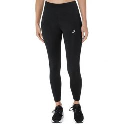 Damskie legginsy Asics Core. Czarne legginsy damskie Asics, s, bez wzorów, z materiału, do biegania. Za 207.50 zł.