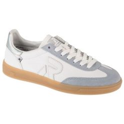 Buty Rieker Sneakers W2200-84 białe. Białe obuwie sportowe damskie bez wzorów, z gumy. Za 428.61 zł.