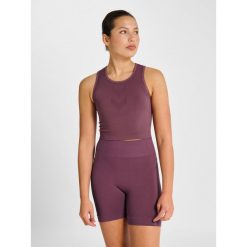 Biustonosz dla kobiet Hummel Hiit. Czerwone obuwie sportowe damskie Hummel, bez wzorów, na fitness i siłownię. Za 181.50 zł.