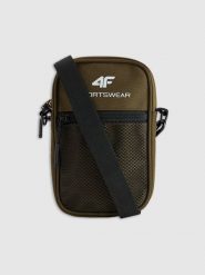 4F Saszetka - oliwkowa/khaki Uniwersalny. Brązowe torby na ramię damskie 4f, bez wzorów, z materiału, eleganckie, bez dodatków. W wyprzedaży za 59.99 zł.