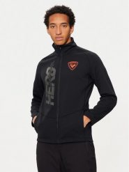 Rossignol Bluza techniczna Hero Classique RLNML13 Czarny Regular Fit. Czarne bluzy męskie Rossignol, m, bez wzorów, z syntetyku, bez kaptura, narciarskie. Za 579.99 zł.