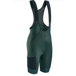 Spodenki rowerowe DISCOVER BIBSHORT, zielone. Zielone buty sportowe męskie GIST, bez zapięcia, rowerowe. Za 399.00 zł.