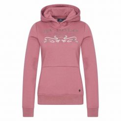 Damska bluza jeździecka HV Polo Ariel. Czerwone bluzy damskie HV POLO, s, z aplikacjami, z kapturem. Za 446.00 zł.
