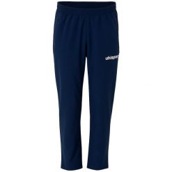 Spodnie dresowe Uhlsport Evo. Czarne spodnie sportowe męskie Uhlsport, l, bez wzorów, z dresówki, do biegania. Za 212.50 zł.