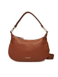 Liu Jo Torebka Esc M Hobo AF5133 E0058 Brązowy. Brązowe torebki do ręki damskie Liu Jo, bez wzorów, ze skóry, bez dodatków. Za 629.99 zł.