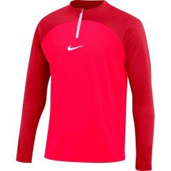 Męska Koszulka Academy DriFIT Drill Top. Czerwone koszulki sportowe męskie Nike, m, bez wzorów, trekkingowe. Za 242.99 zł.