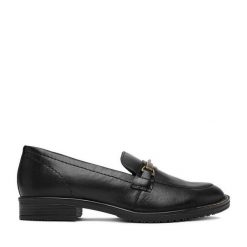 Loafersy Lasocki. Czarne mokasyny damskie Lasocki. Za 229.99 zł.