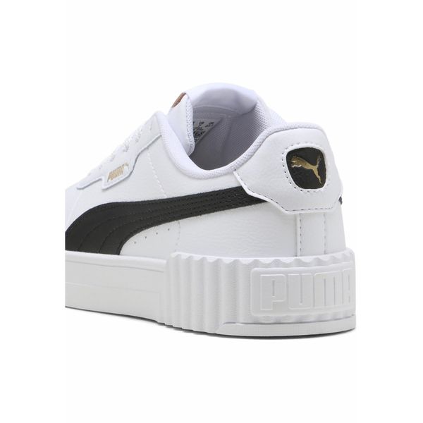 Damskie sneakersy Carina 3.0 PUMA. Białe obuwie sportowe damskie Puma, bez wzorów, tenisowe. Za 229.99 zł.