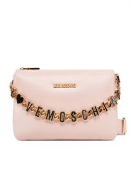 LOVE MOSCHINO Torebka JC4072PP1ML1360A Różowy. Czerwone torebki do ręki damskie Love Moschino, bez wzorów, ze skóry, bez dodatków. Za 579.99 zł.