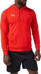 Bluza Puma TeamGoal 23 Casuals męska. Czerwone bluzy męskie Puma, m, bez wzorów, z bawełny, z kapturem. Za 146.99 zł.