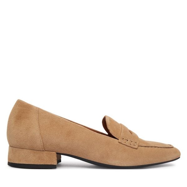 Półbuty Vagabond Shoemakers. Brązowe półbuty damskie Vagabond Shoemakers, bez wzorów, bez obcasa, na płaskiej podeszwie, bez zapięcia. Za 589.99 zł.